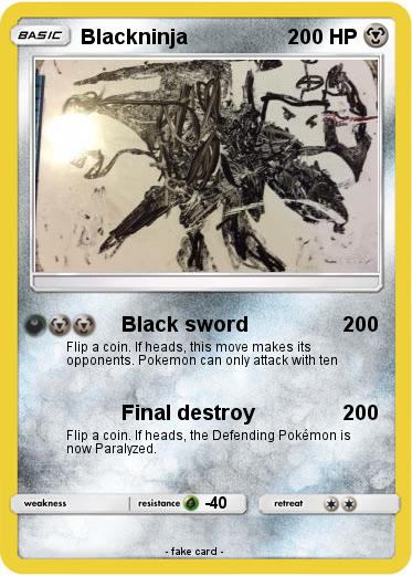 Pokemon Blackninja