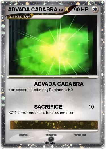 Pokemon ADVADA CADABRA