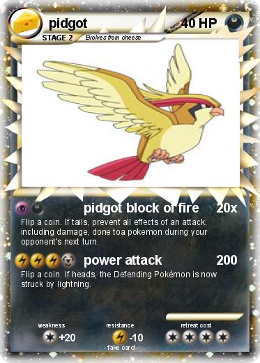 Pokemon pidgot