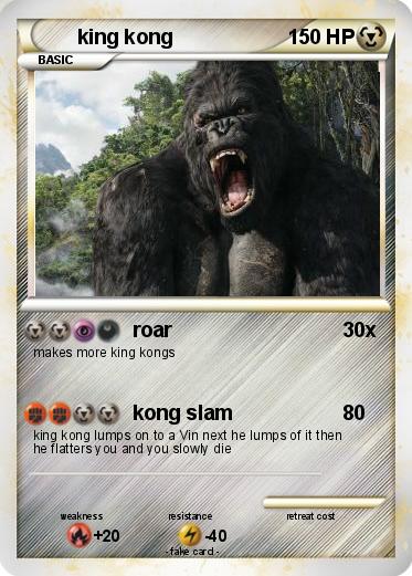 Pokemon king kong
