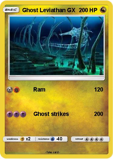 Pokemon Ghost Leviathan GX