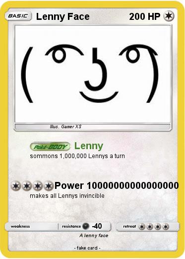Pokemon Lenny Face