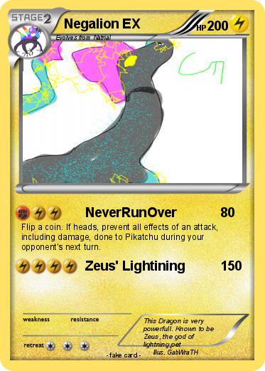 Pokemon Negalion EX