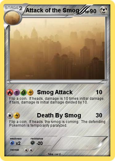 Pokemon Attack of the Smog