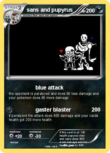 Pokemon sans and pupyrus