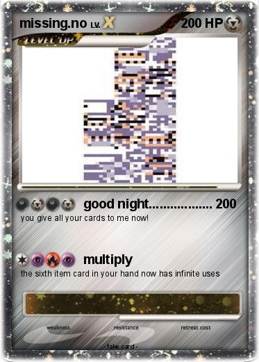 Pokemon missing.no
