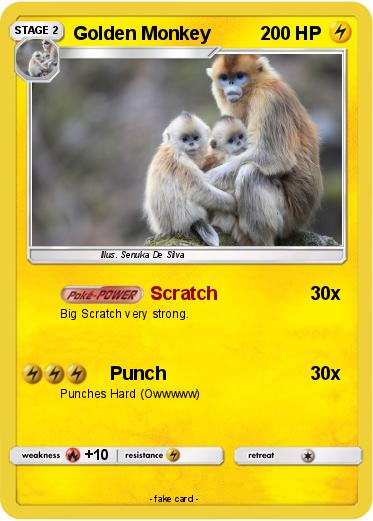 Pokemon Golden Monkey