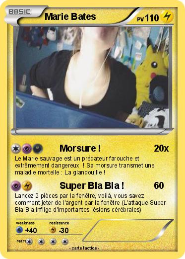 Pokemon Marie Bates