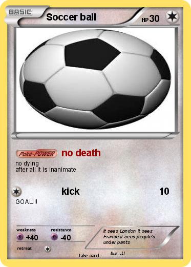 Pokemon Soccer ball