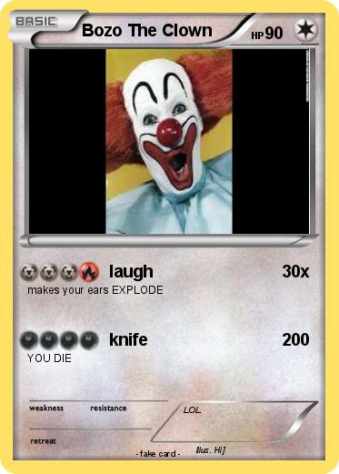 Pokemon Bozo The Clown