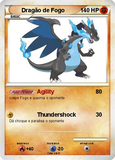 Pokemon Dragão de Fogo