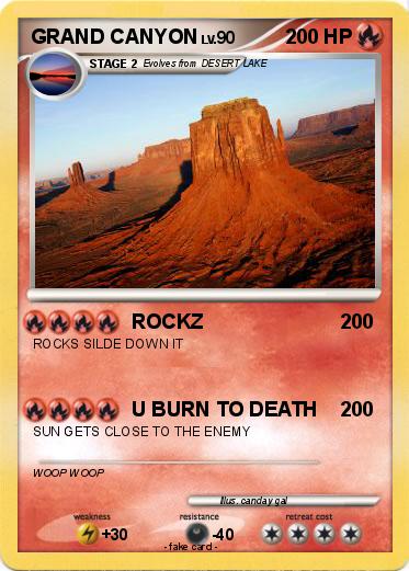 Pokemon GRAND CANYON