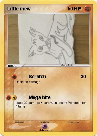 Pokemon Little mew