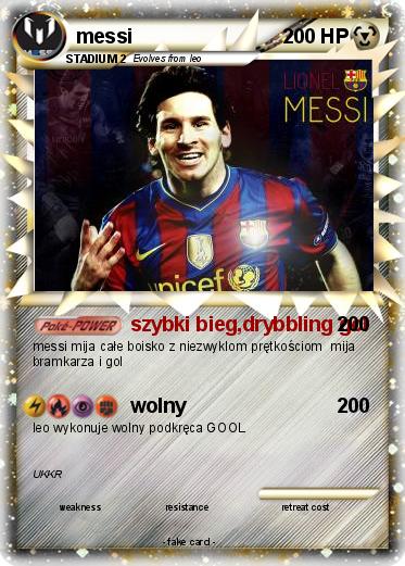 Pokemon messi