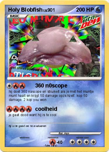 Pokemon Holy Blobfish