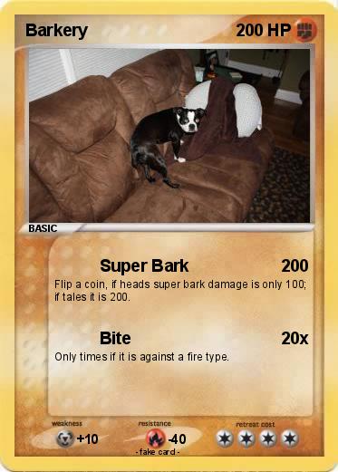 Pokemon Barkery