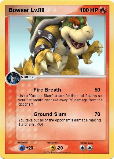 Pokemon Bowser Lv.88