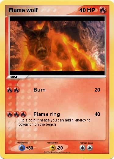 Pokemon Flame wolf
