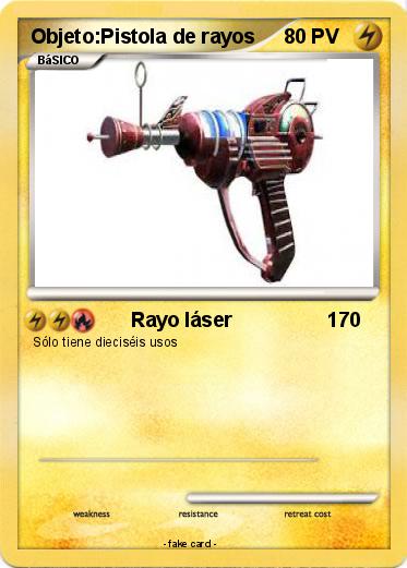 Pokemon Objeto:Pistola de rayos