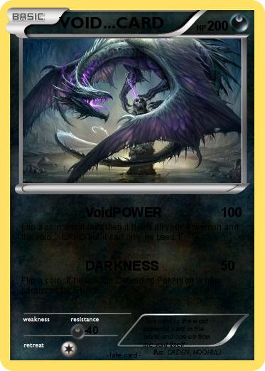 Pokemon VOID...CARD