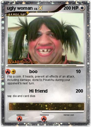 Pokemon ugly woman
