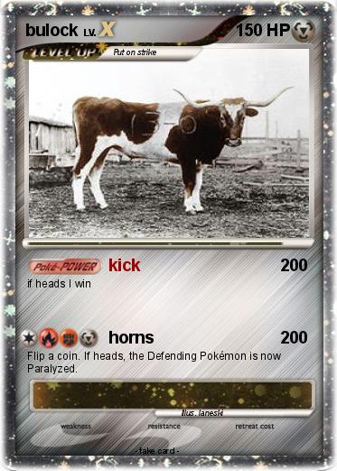 Pokemon bulock