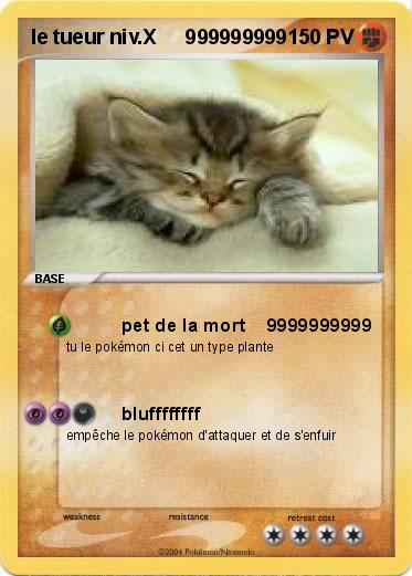 Pokemon le tueur niv.X     999999999