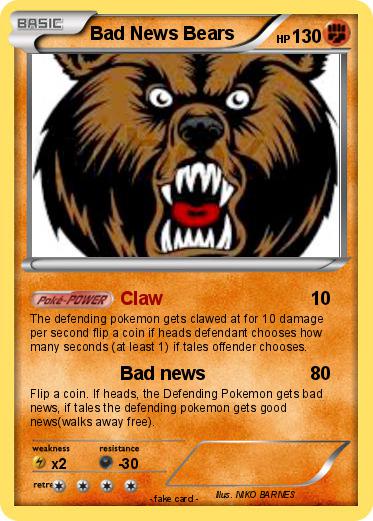 Pokemon Bad News Bears