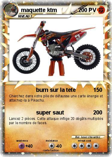 Pokemon maquette ktm