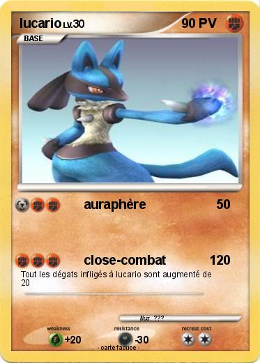 Pokemon lucario