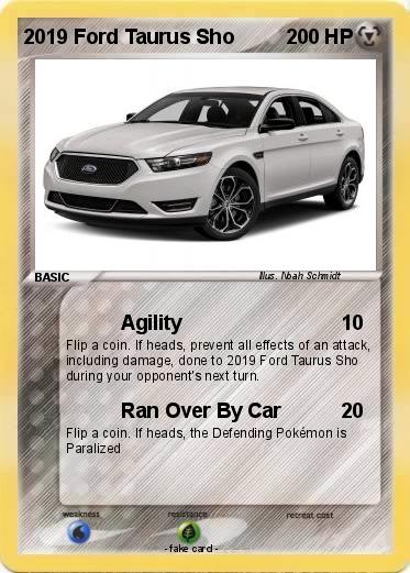 Pokemon 2019 Ford Taurus Sho