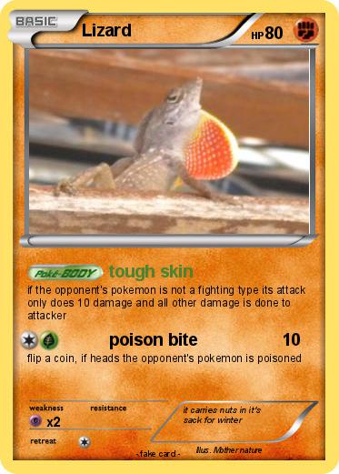 Pokemon Lizard