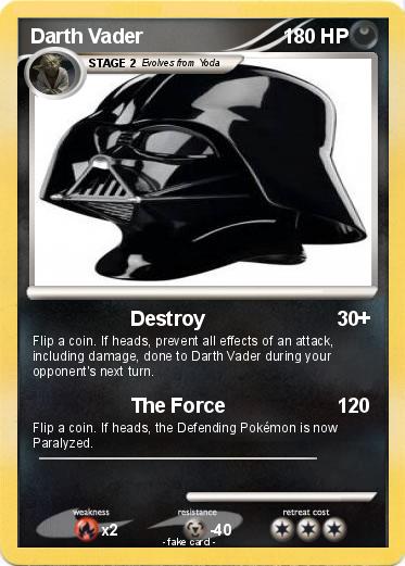 Pokemon Darth Vader