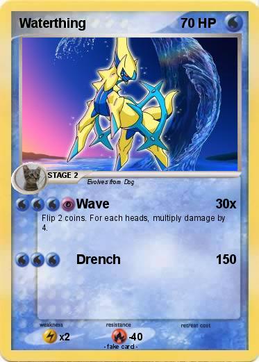 Pokemon Waterthing