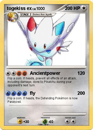 Pokemon togekiss ex