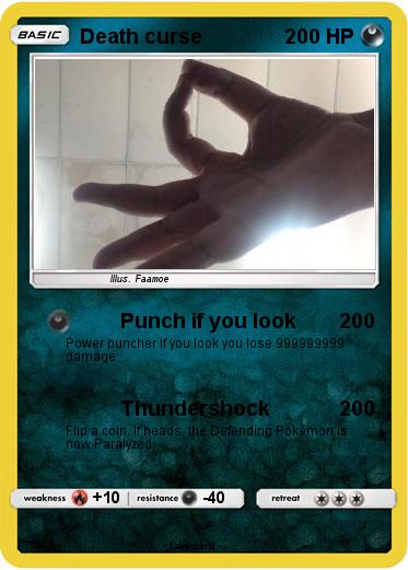 Pokemon Death curse