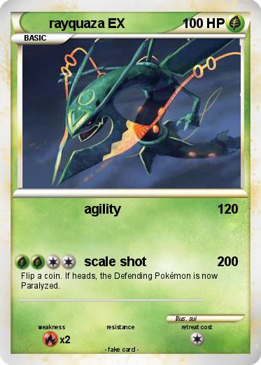 Pokemon rayquaza EX