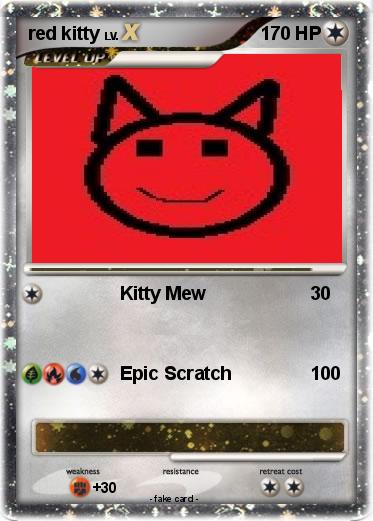 Pokemon red kitty