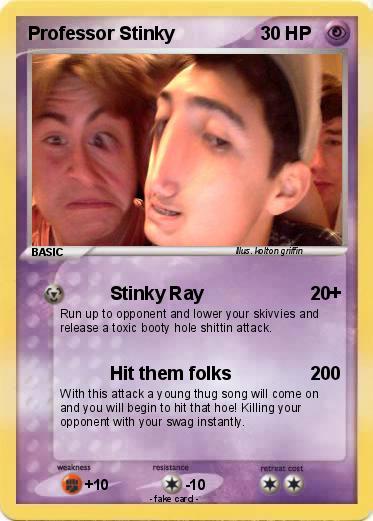 Pokemon Professor Stinky