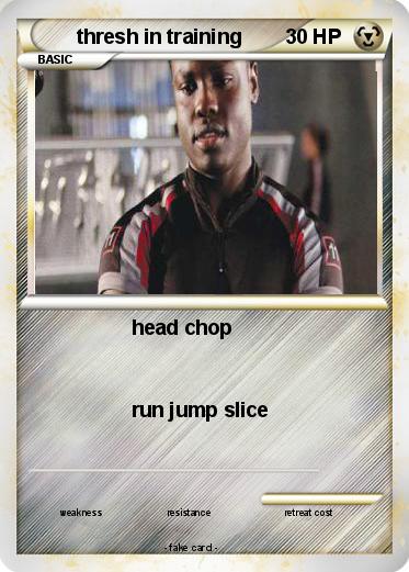 Pokemon thresh in training