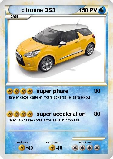 Pokemon citroene DS3