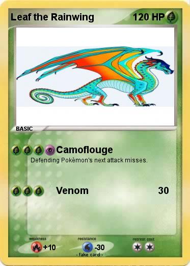Pokemon Leaf the Rainwing