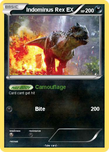 Pokemon Indominus Rex EX