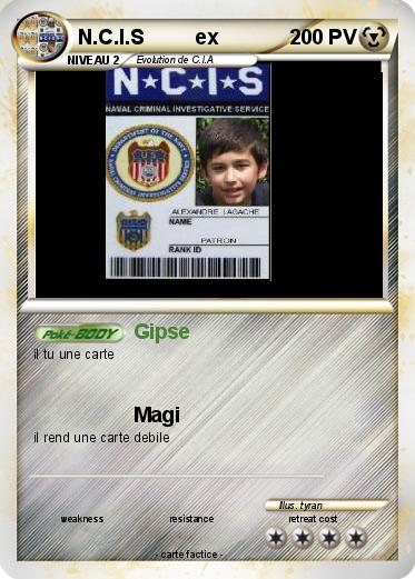 Pokemon N.C.I.S         ex