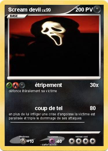 Pokemon Scream devil