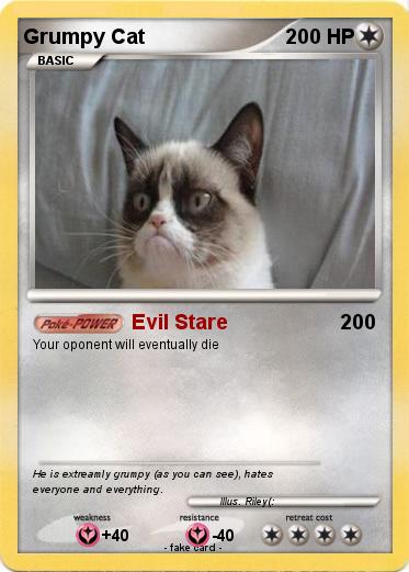 Pokemon Grumpy Cat