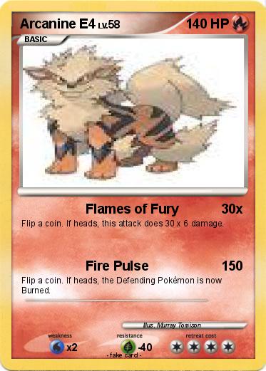 Pokemon Arcanine E4