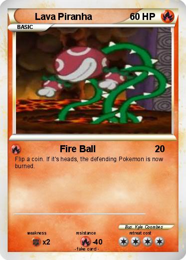 Pokemon Lava Piranha