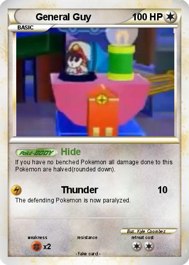 Pokemon General Guy