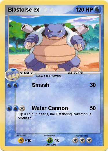 Pokemon Blastoise ex